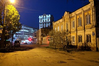 Вечерний Харьков - ул. Гвардейцев Железнодорожников