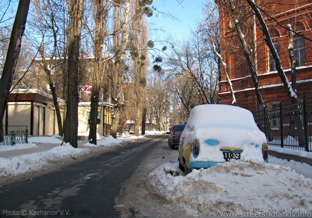 Фото ул. Политехнической. Зима Фото ул. Политехнической. Зима