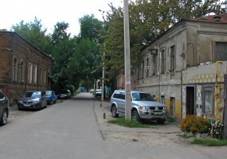 Пер. Борзый, вид с Лосевского пер.