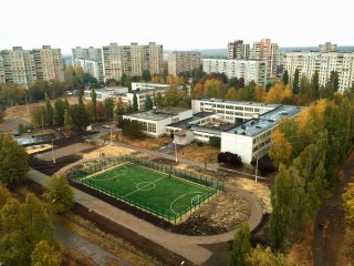 Ул. Архитекторов. Во дворе дома 22