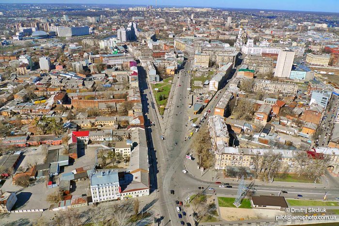 Ул. Кооперативная, Армянский пер., проспект Героев Харькова (ранее Московский) Ул. Кооперативная, Армянский пер., проспект Героев Харькова (ранее Московский)