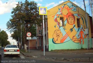 Перекрёсток ул. Плехановской и ул. Полевой Перекрёсток ул. Плехановской и ул. Полевой