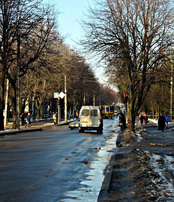 Проспект Орджоникидзе в Харькове