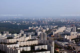 Аэрофотоснимок Харькова. Алексеевска и Алексеевский рынок