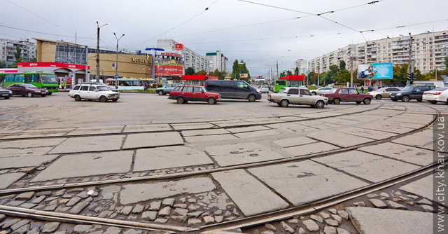 Перекрёсток ул. Героев Труда и Ак. Павлова, 2013 г