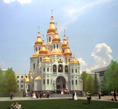 Храм во имя Жён-Мироносиц, Харьков, проект