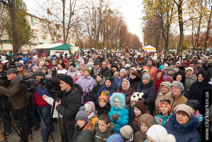 Харьковчане на регистрации рекорда